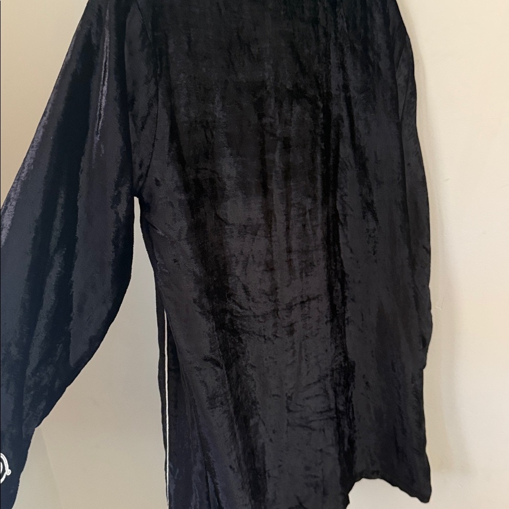 Miss June 💥 Paris. Black Embroidered Women's Jacket - Picture 4 of 4